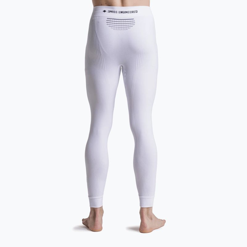 Pantaloni termici da uomo X-Bionic Invent x white 2