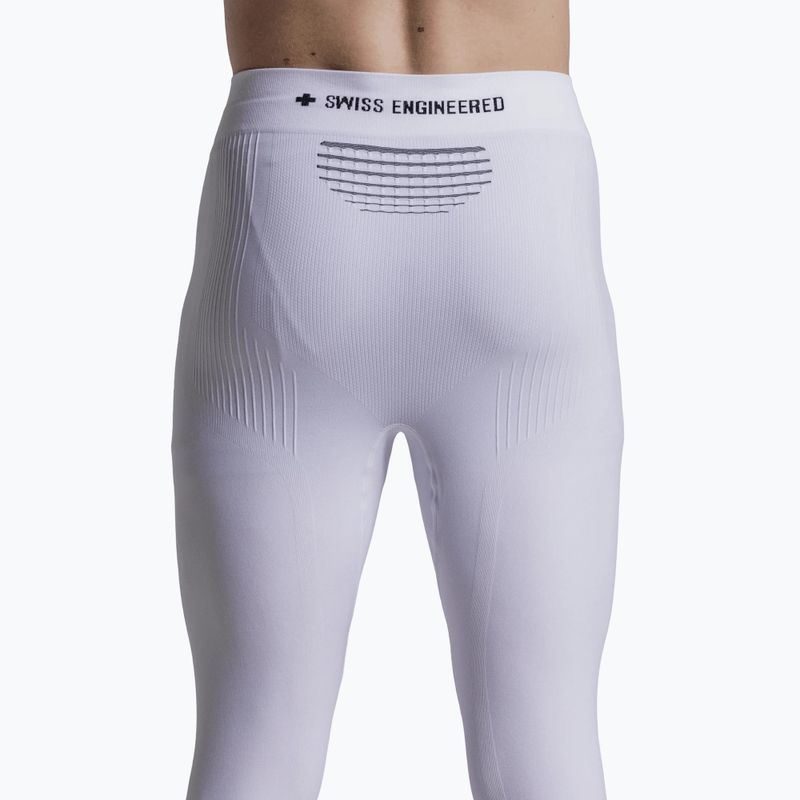Pantaloni termici da uomo X-Bionic Invent x white 5