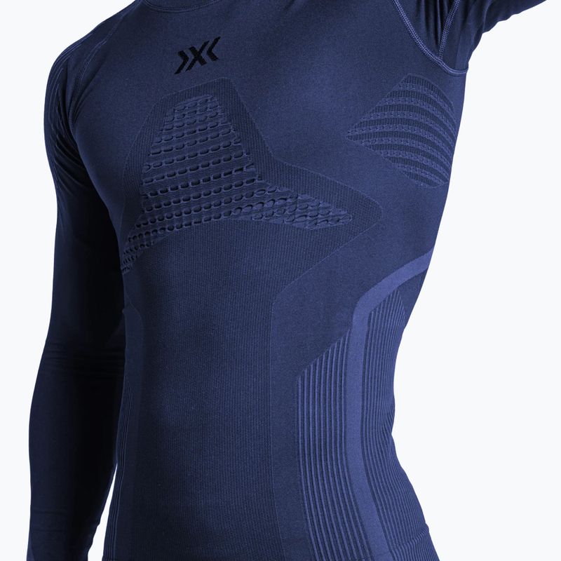 Felpa termica uomo X-Bionic Invent marine 4