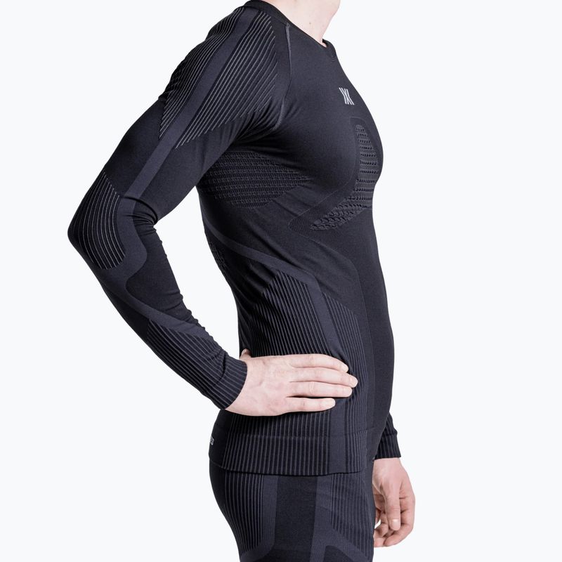 Felpa termica uomo X-Bionic Invent x black 5