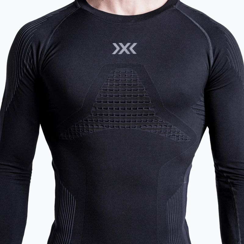 Felpa termica uomo X-Bionic Invent x black 6