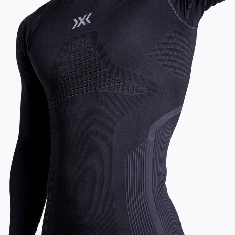 Felpa termica uomo X-Bionic Invent x black 7
