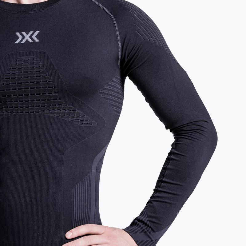 Felpa termica uomo X-Bionic Invent x black 8