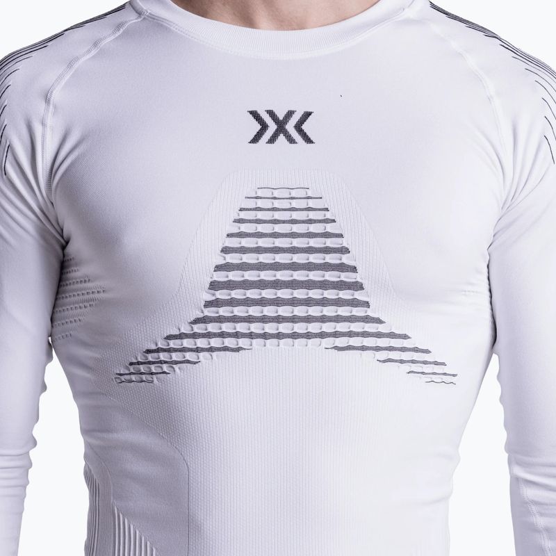 Felpa termica uomo X-Bionic Invent x white 6