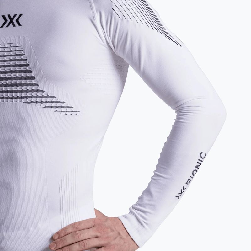 Felpa termica uomo X-Bionic Invent x white 7