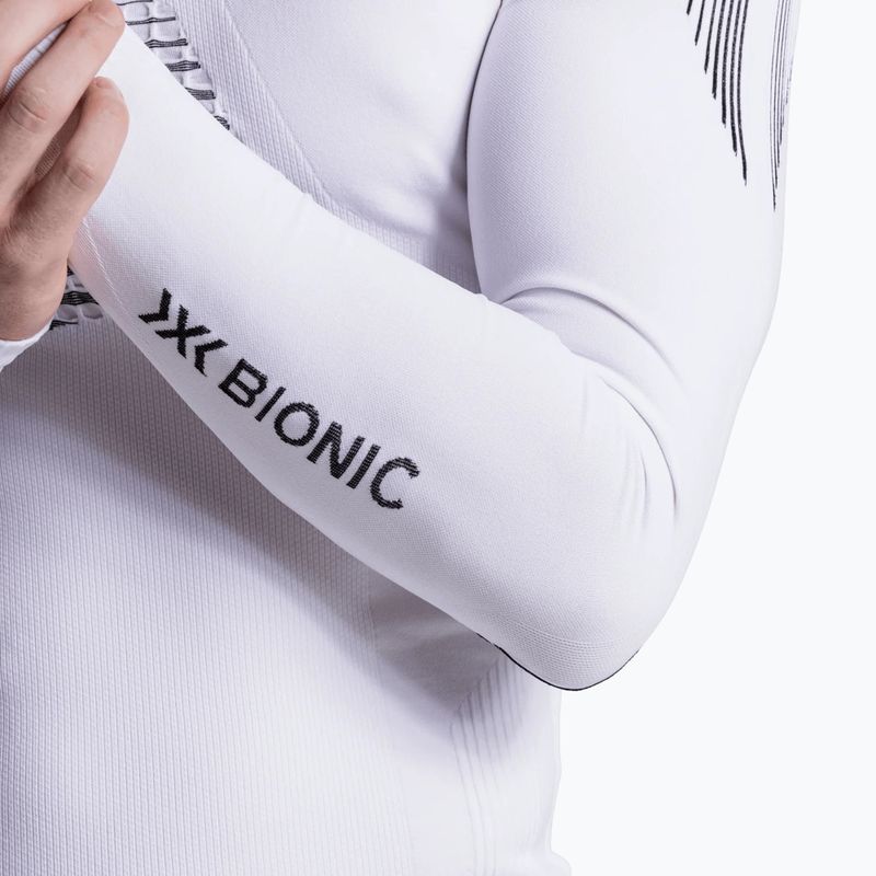Felpa termica uomo X-Bionic Invent x white 9