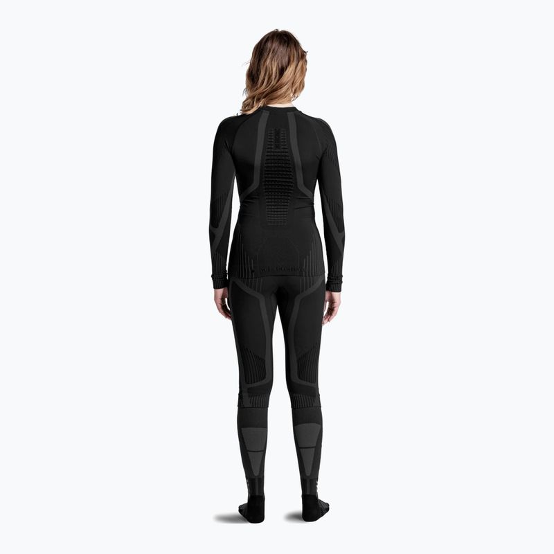 Felpa termica donna X-Bionic Invent x black 4