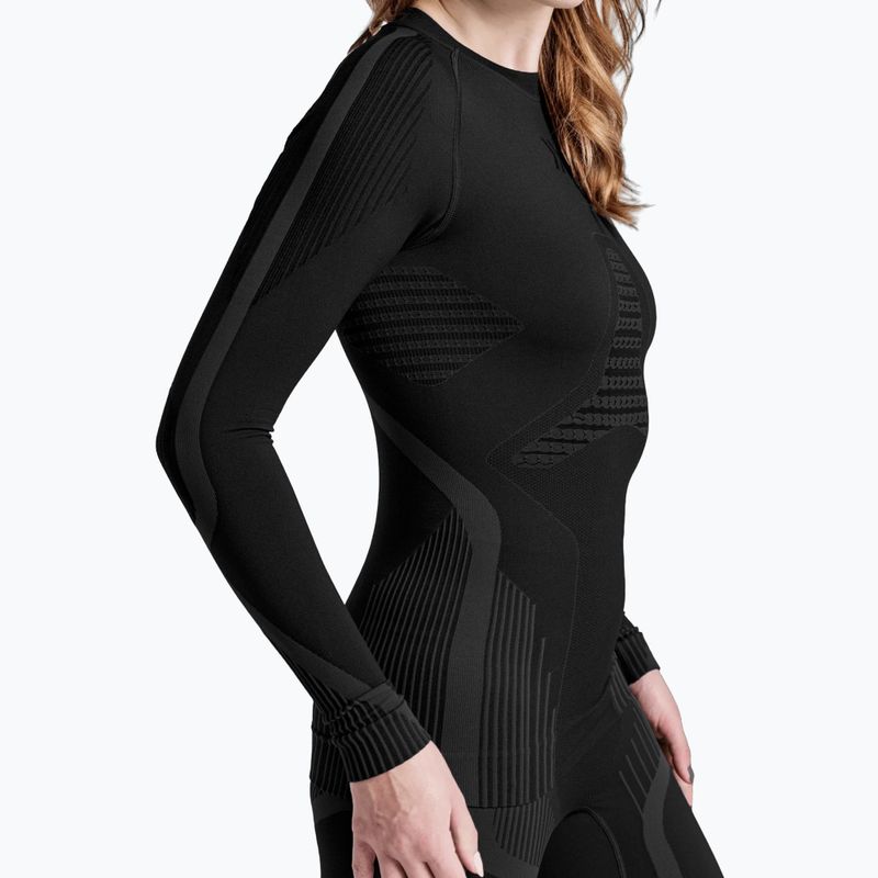 Felpa termica donna X-Bionic Invent x black 6