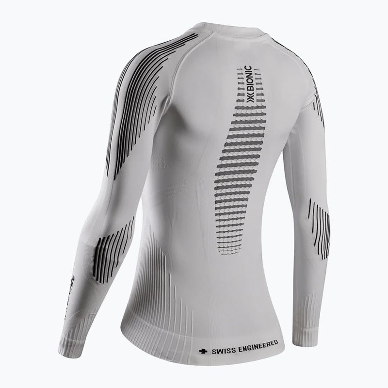 Felpa termica donna X-Bionic Invent x white 2