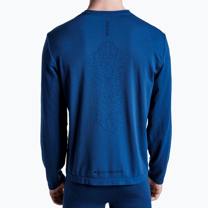 Felpa termica uomo X-Bionic Mightywool Light Shirt neo navy 3