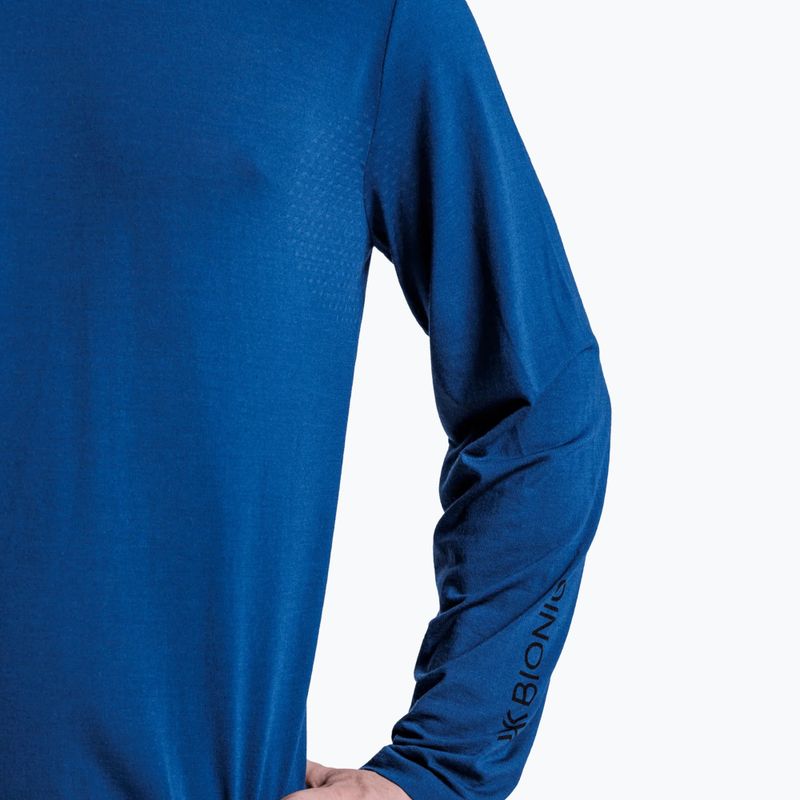 Felpa termica uomo X-Bionic Mightywool Light Shirt neo navy 8
