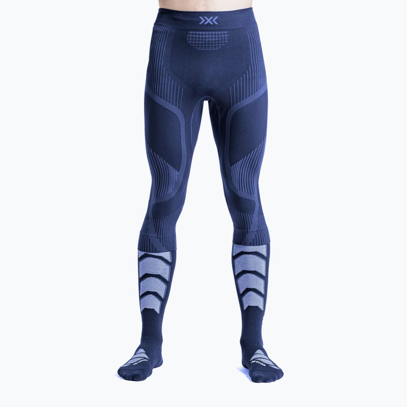 Pantaloni termici da uomo X-Bionic Invent 3/4 marine