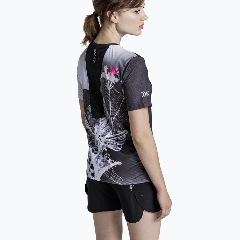 Maglia da running da donna X-Bionic Corefusion Run Shirt yinyang/x black/x white 5
