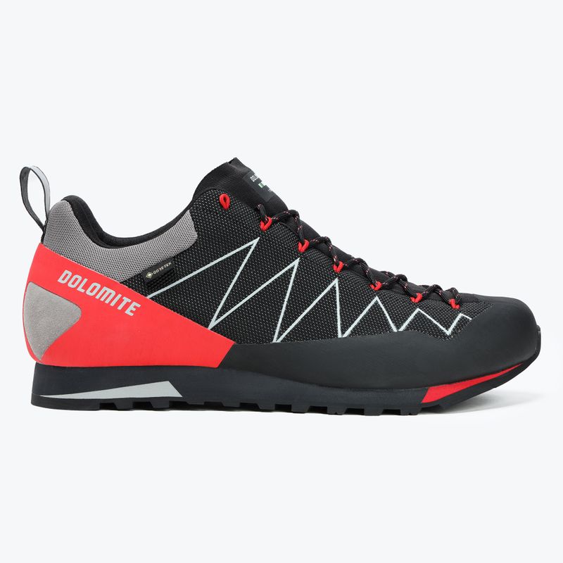 Scarponi da trekking Dolomite da uomo Crodarossa Lite GTX 2.0 nero/rosso fuoco 2