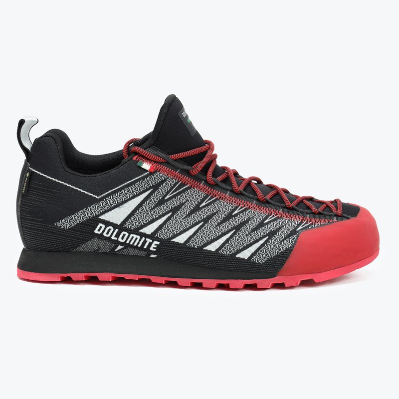 Dolomite Velocissima GTX scarpe da trekking da uomo grigio peltro/rosso fuoco 2
