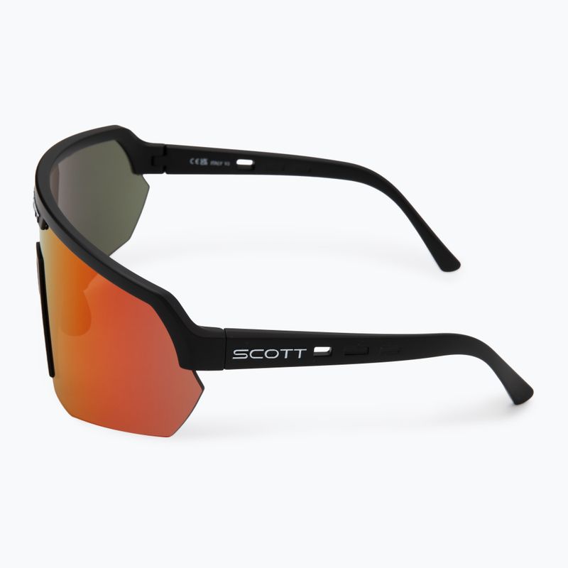 Occhiali da sole SCOTT Sport Shield nero/rosso cromato 4