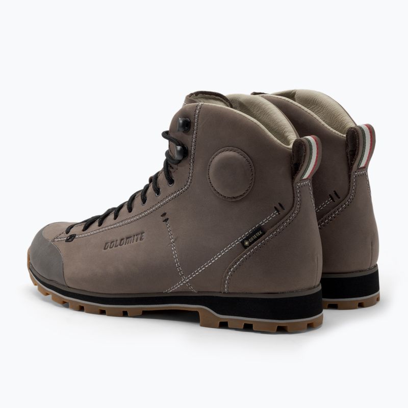 Scarponi da trekking da uomo Dolomite 54 High FG GTX ermellino marrone 3