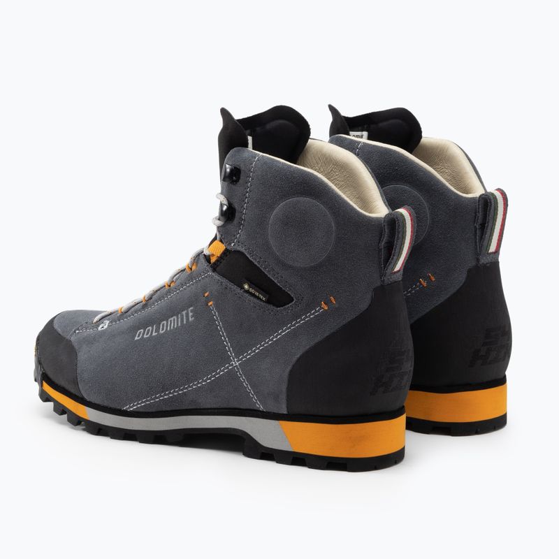 Scarponi da trekking da uomo Dolomite 54 Hike Evo GTX grigio canna di fucile 3