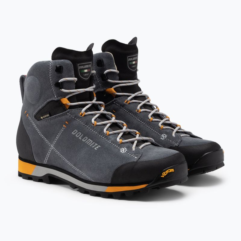 Scarponi da trekking da uomo Dolomite 54 Hike Evo GTX grigio canna di fucile 5
