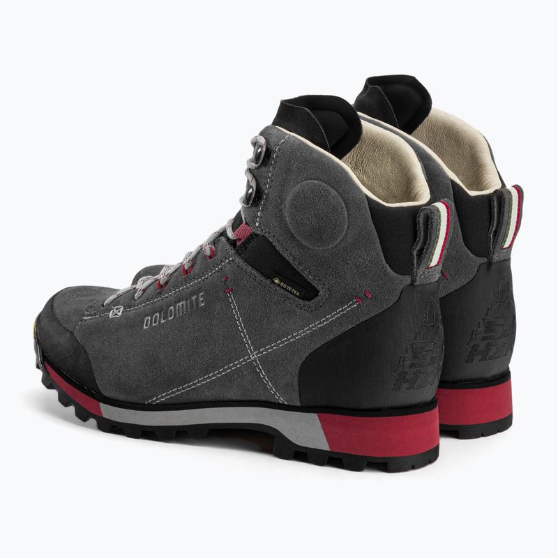 Stivali da trekking da donna Dolomite 54 Hike Evo GTX grigio canna di fucile 3