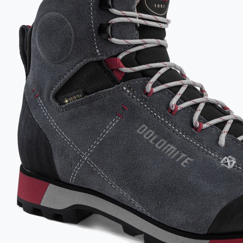 Stivali da trekking da donna Dolomite 54 Hike Evo GTX grigio canna di fucile 8