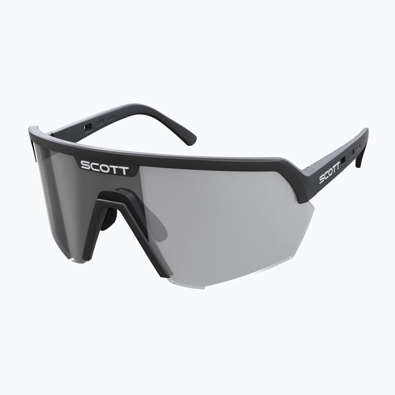 SCOTT Sport Shield LS nero/grigio occhiali da sole sensibili alla luce