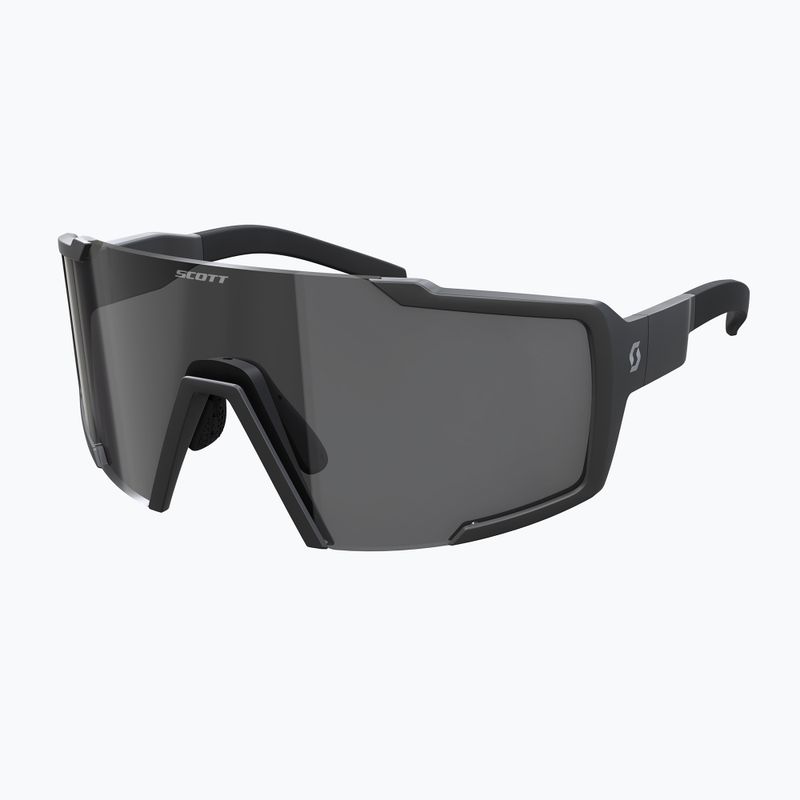 Occhiali da sole SCOTT Shield Compact nero opaco/grigio