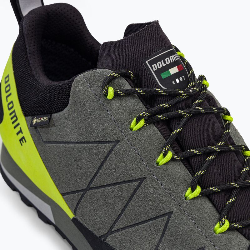 Scarpe da avvicinamento Dolomite Crodarossa Low GTX da uomo verde argento/verde lime 10