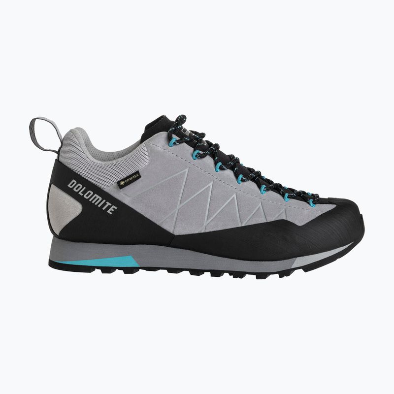 Scarponi da arrampicata da donna Dolomite Crodarossa Low GTX grigio alluminio/blu capri 11