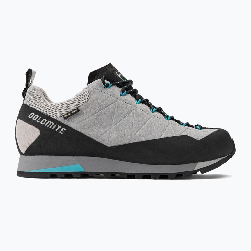 Scarponi da arrampicata da donna Dolomite Crodarossa Low GTX grigio alluminio/blu capri 2
