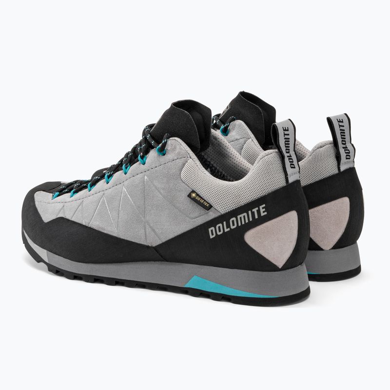 Scarponi da arrampicata da donna Dolomite Crodarossa Low GTX grigio alluminio/blu capri 3