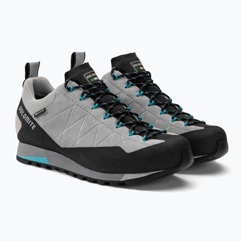 Scarponi da arrampicata da donna Dolomite Crodarossa Low GTX grigio alluminio/blu capri 4