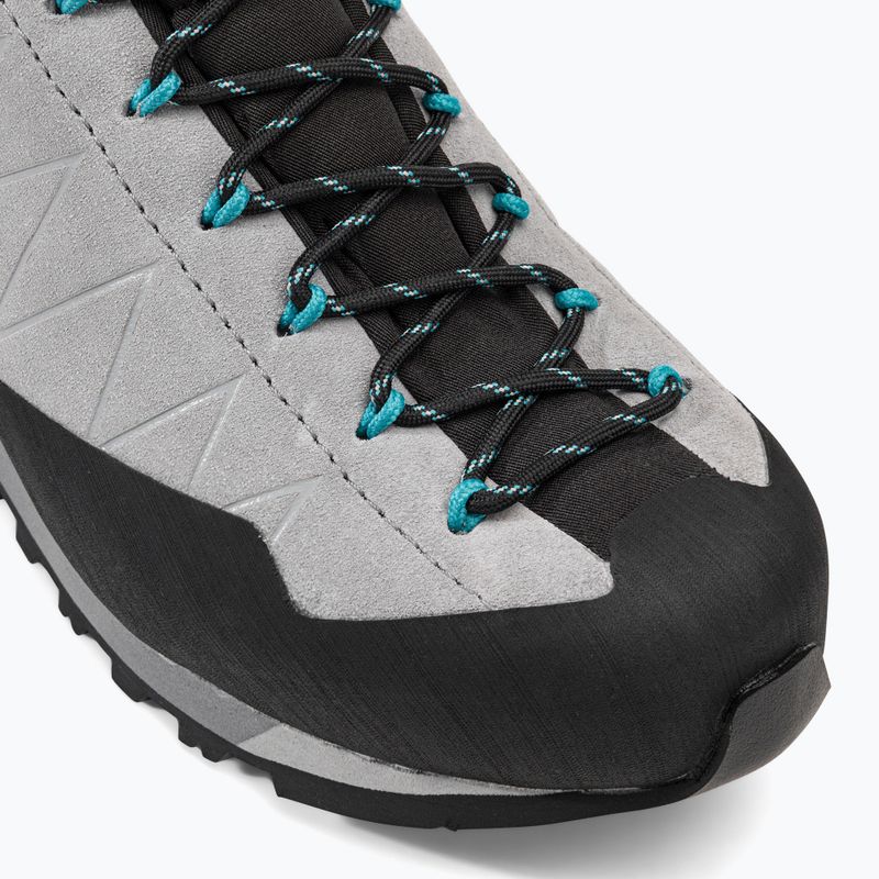 Scarponi da arrampicata da donna Dolomite Crodarossa Low GTX grigio alluminio/blu capri 7