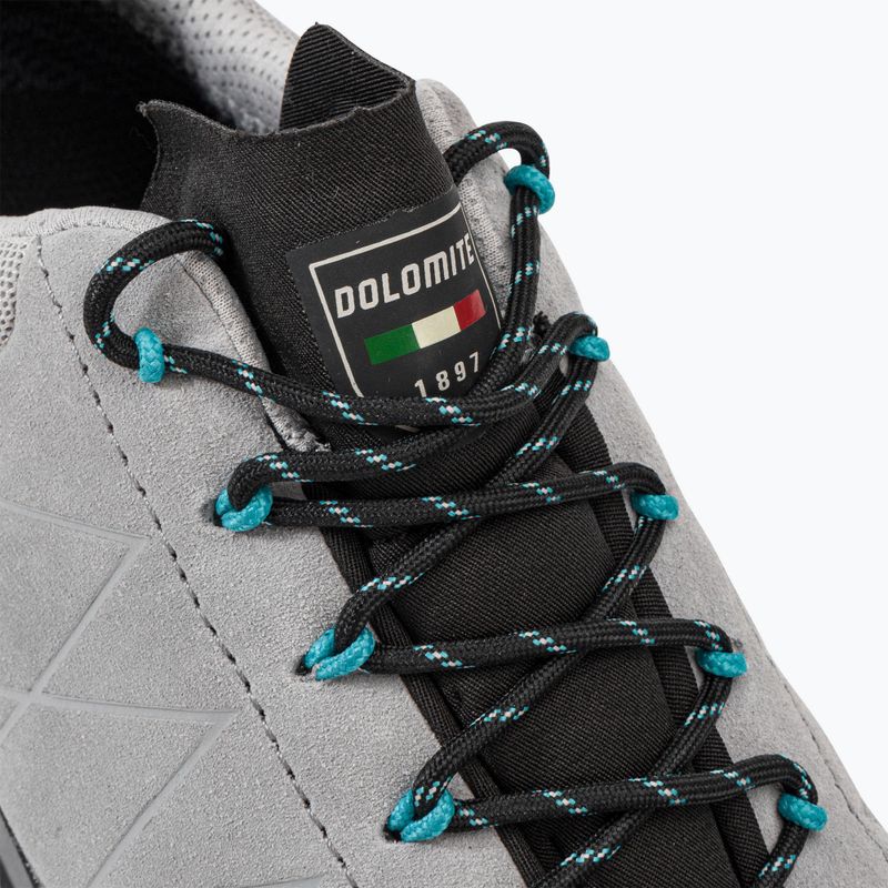 Scarponi da arrampicata da donna Dolomite Crodarossa Low GTX grigio alluminio/blu capri 8