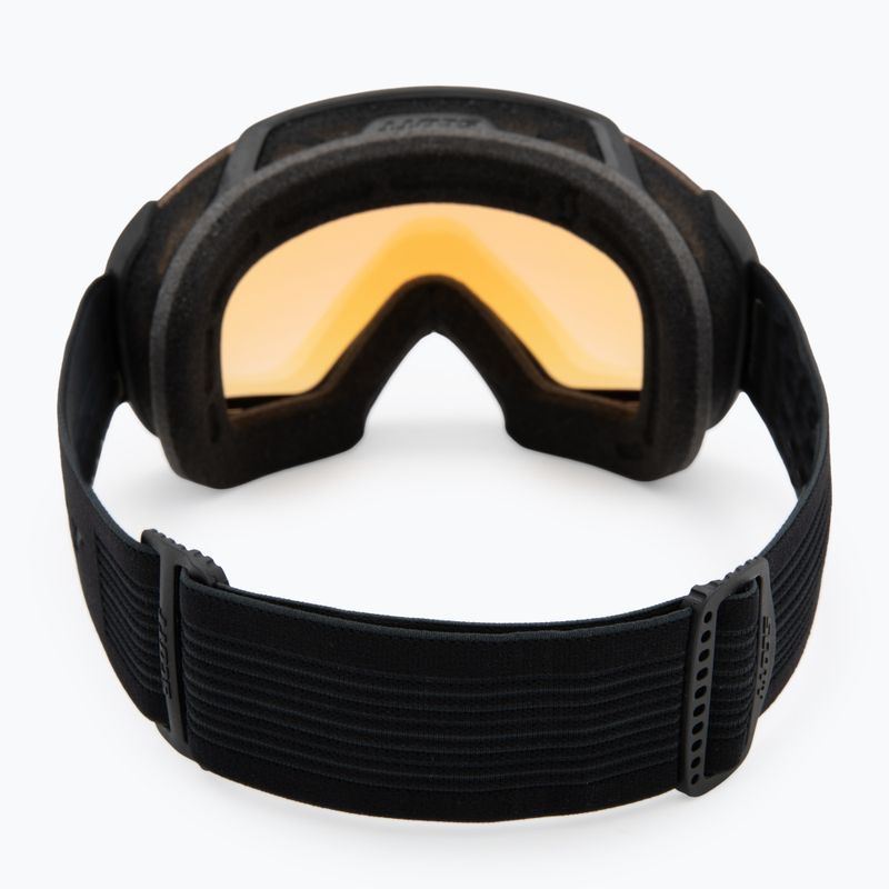 Maschera da sci SCOTT Faze II mineral black/amp illuminator blue chrome 3