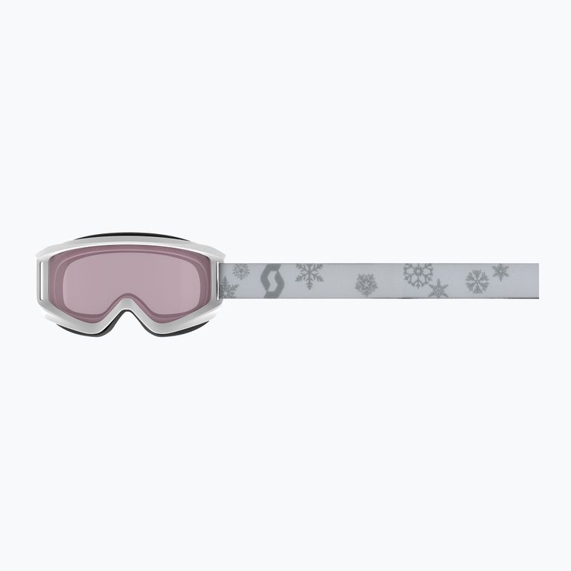 SCOTT Agent bianco/grigio/enhancer occhiali da sci per bambini 2