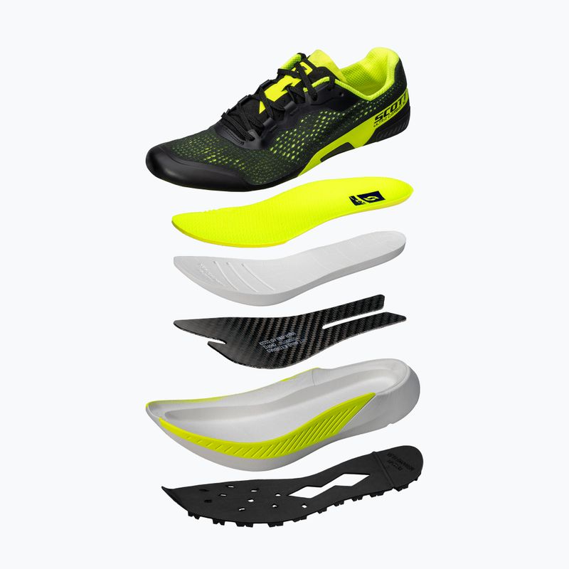 Scarpe da corsa uomo SCOTT Ultra Carbon RC nero/giallo 7