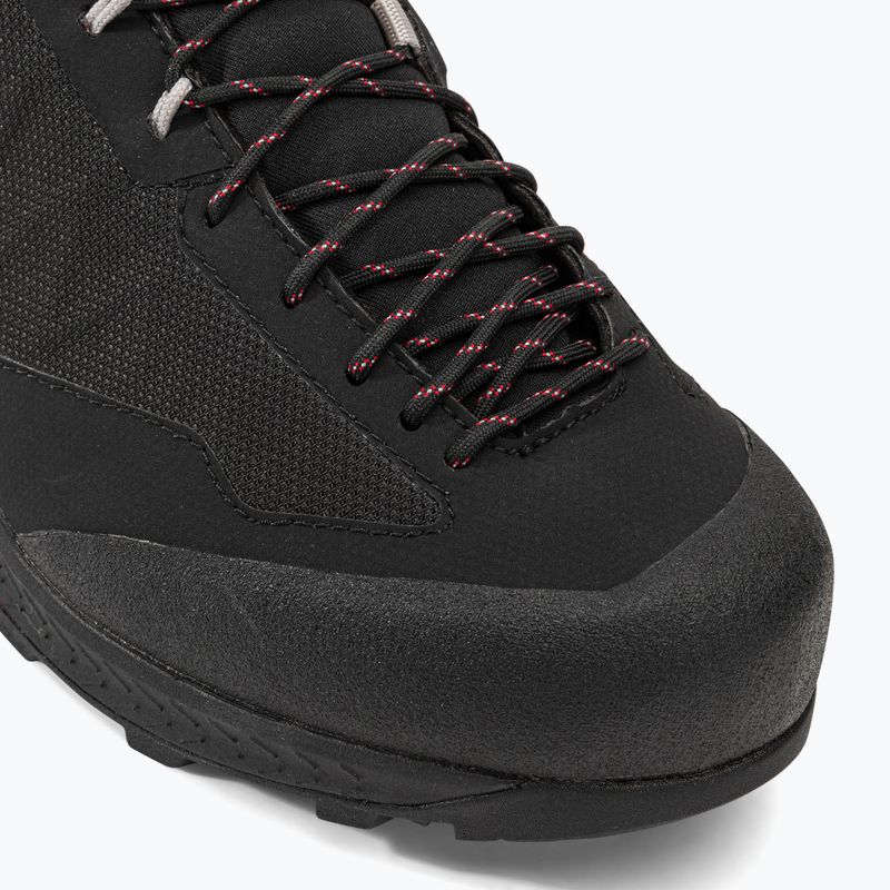 Scarpa da avvicinamento Dolomite Crodarossa Tech GTX da uomo, nero/rosso fuoco 7