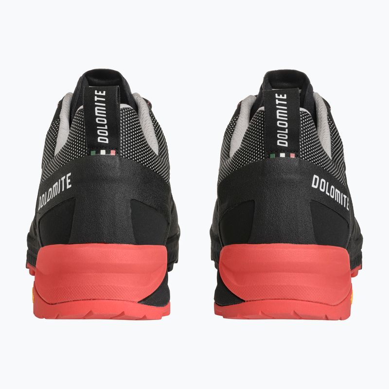 Scarpa da avvicinamento Dolomite Crodarossa Tech GTX da uomo, nero/rosso fuoco 12