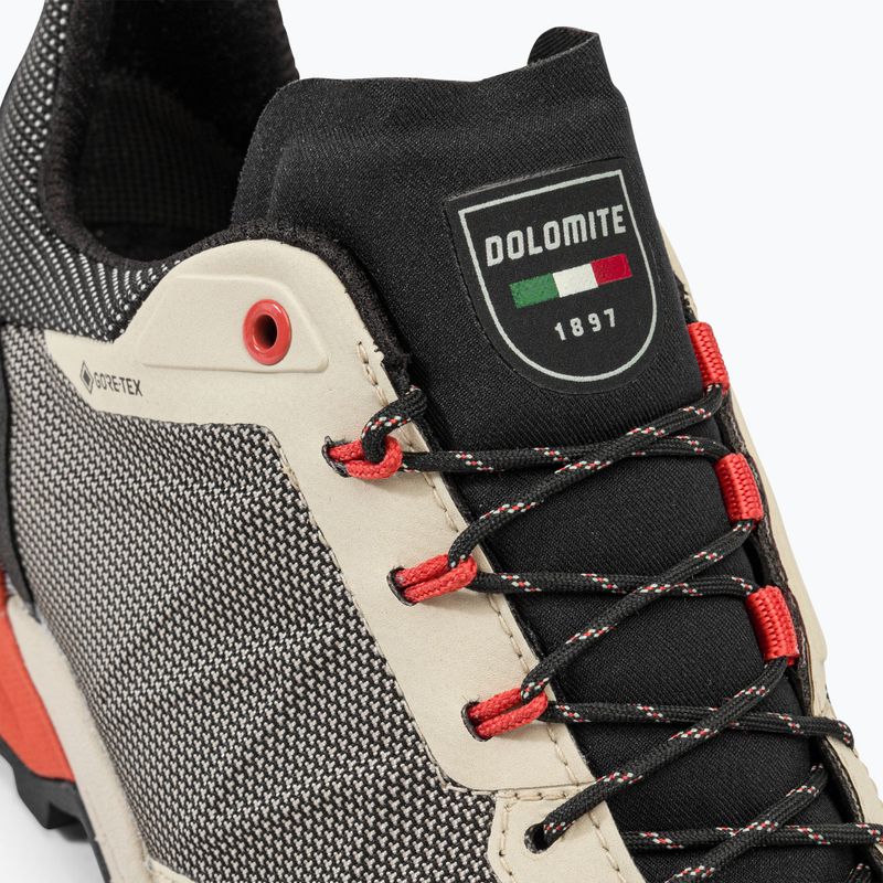 Scarpe da avvicinamento Dolomite da donna Crodarossa Tech GTX beige/rosso corallo 8
