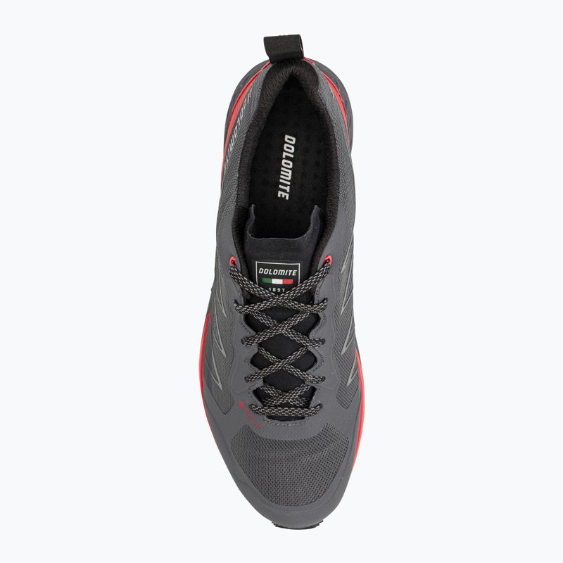 Scarponi da trekking Dolomite da uomo Croda Nera Tech GTX grigio antracite/rosso fuoco 6