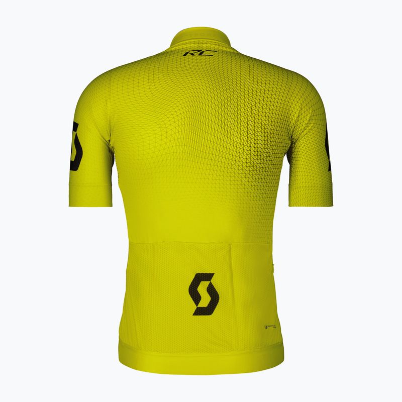 Maglia ciclismo SCOTT RC Pro uomo giallo zolfo/nero 2