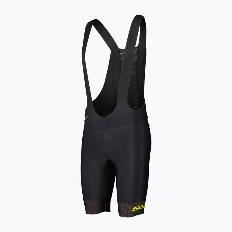 Pantaloncini SCOTT RC Pro +++ da uomo nero/giallo zolfo