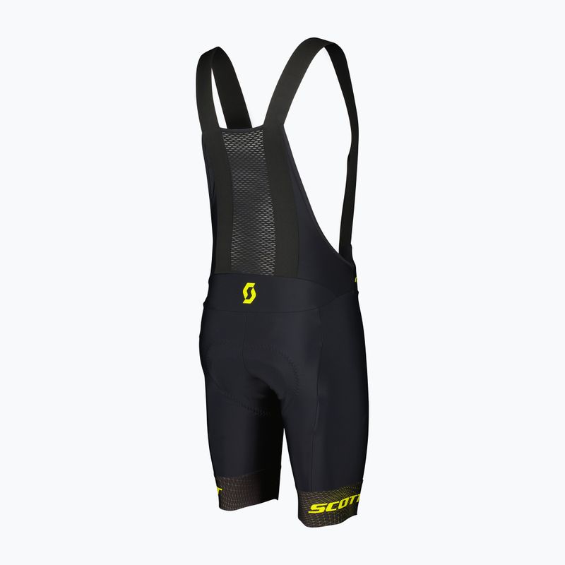 Pantaloncini SCOTT RC Pro +++ da uomo nero/giallo zolfo 2