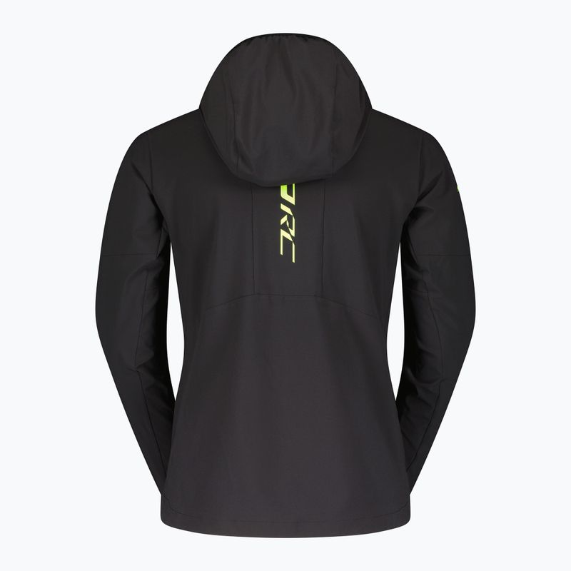 Giacca da corsa uomo SCOTT RC Run Warm nero/giallo 2