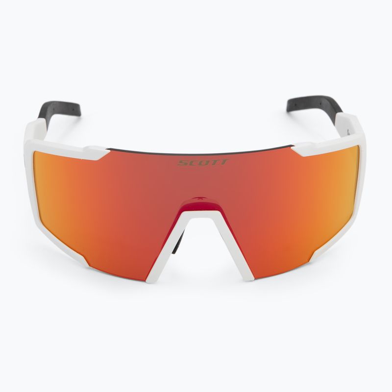 Occhiali da sole SCOTT Shield Compact bianco opaco/rosso cromato 3
