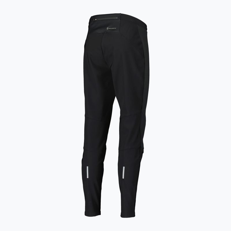 Pantaloni da corsa da uomo SCOTT Endurance Gore-Tex Windstopper neri 2