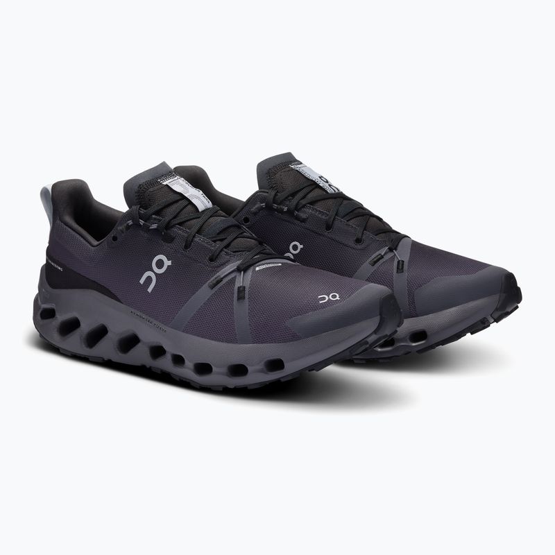 Uomo On Running Cloudsurfer Trail Waterproof nero/eclipse scarpe da corsa 8