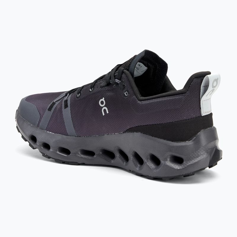 Scarpe da corsa da donna On Cloudsurfer Trail Waterproof nero/eclipse 3