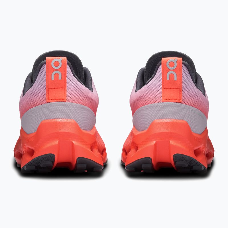 Scarpe da corsa impermeabili da donna On Cloudsurfer Trail malva/flame 11
